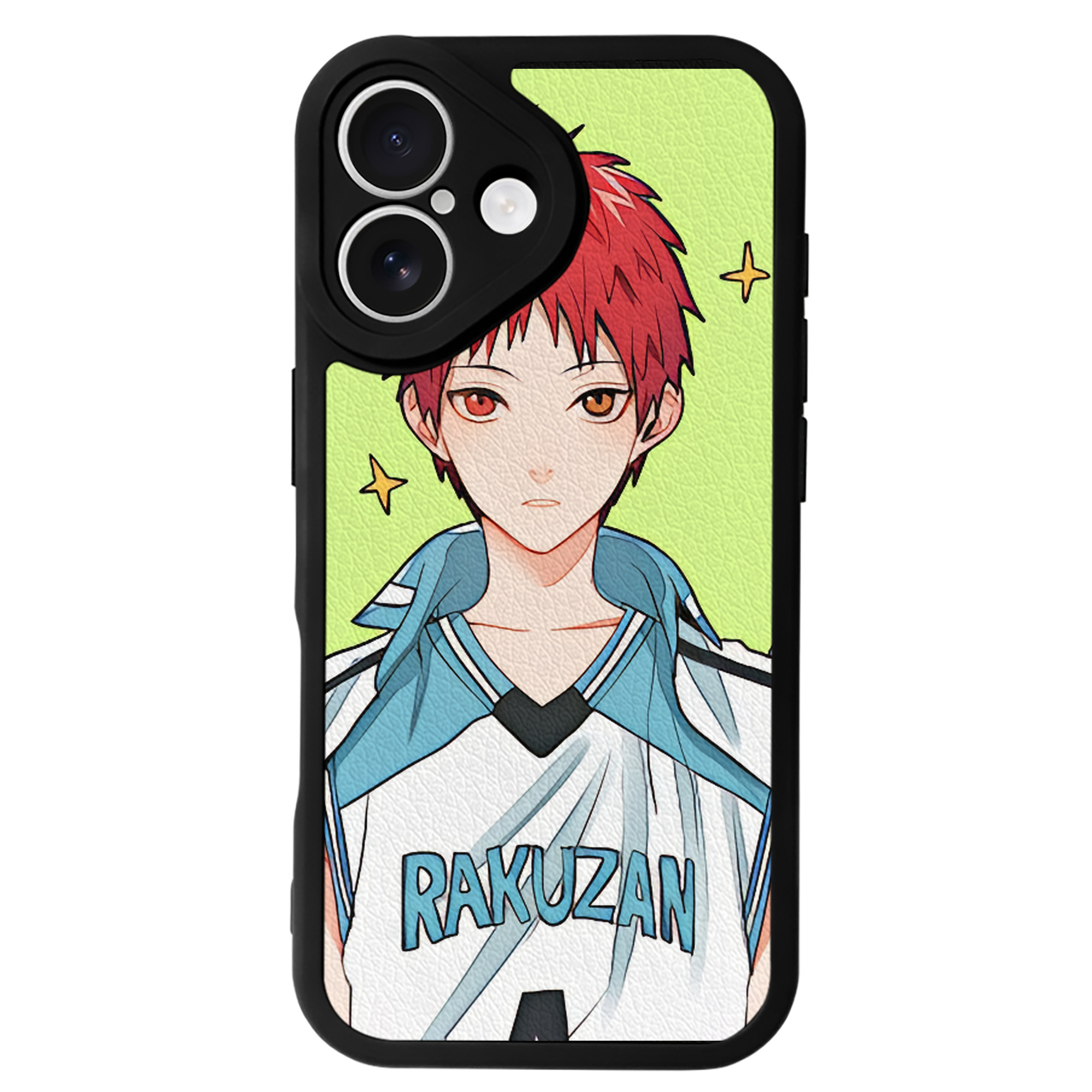 （画像用） ハイキュー!! Haikyu!! 【iPhone 16シリーズ対応】シリコンスマホケース（レザー調） 材質：シリコン